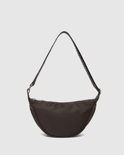 Load image into Gallery viewer, Sylvia Nylon Sling Bag - Chocolate