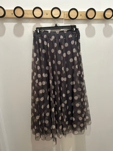 Polka Dot Tulle Skirt