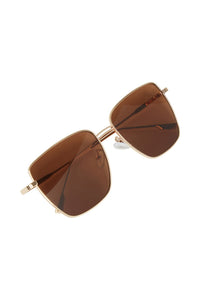 B.Young Wiva Sunglasses - Gold Metal