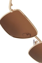 Load image into Gallery viewer, B.Young Wiva Sunglasses - Gold Metal
