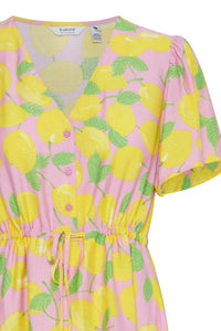 Isela Dress- Begonia Pink Lemonade