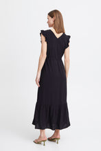 Load image into Gallery viewer, Joella Frill Dress - Black
