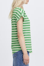Load image into Gallery viewer, Pamila Striped Tee - Leprechaun
