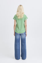 Load image into Gallery viewer, Pamila Striped Tee - Leprechaun

