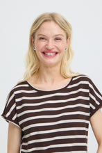 Load image into Gallery viewer, Pamila Striped Tee- Java
