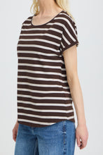 Load image into Gallery viewer, Pamila Striped Tee- Java
