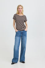 Load image into Gallery viewer, Pamila Striped Tee- Java
