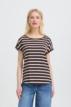 Load image into Gallery viewer, Pamila Striped Tee- Java
