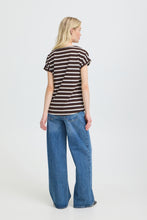 Load image into Gallery viewer, Pamila Striped Tee- Java

