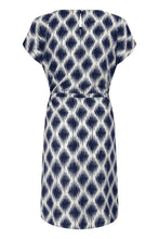 Load image into Gallery viewer, Joella Drawstring Waist Dress - Ikat Mix
