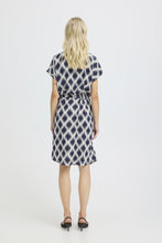 Load image into Gallery viewer, Joella Drawstring Waist Dress - Ikat Mix
