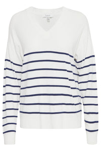 Morla Striped V-Neck