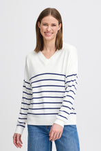Load image into Gallery viewer, Morla Striped V-Neck
