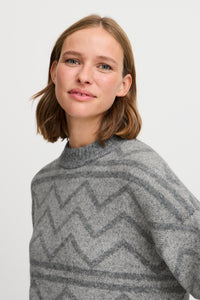 Omea Geometric Pullover