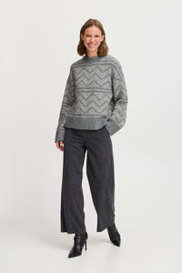 Omea Geometric Pullover