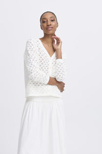 Najo Cardigan - White