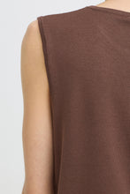 Load image into Gallery viewer, Morla Basic Sleeveless Top- French Roast
