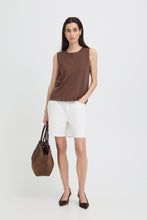 Load image into Gallery viewer, Morla Basic Sleeveless Top- French Roast
