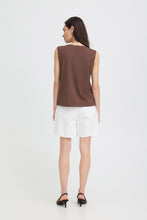 Load image into Gallery viewer, Morla Basic Sleeveless Top- French Roast
