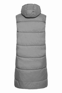 Bomina Long Vest - Grape Leaf