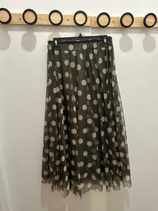 Polka Dot Tulle Skirt