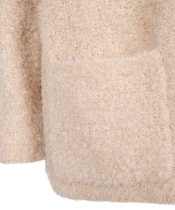 Boucle Cardigan- Off White