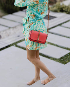 Athena Crossbody Bag - Tangerine