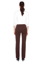 Load image into Gallery viewer, Up! Solid Ponte Pant - Brown
