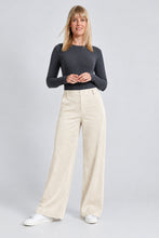 Load image into Gallery viewer, Up! Wide Leg Corduroy Pant - Cream
