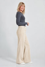 Load image into Gallery viewer, Up! Wide Leg Corduroy Pant - Cream
