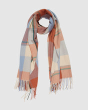 Load image into Gallery viewer, Balmoral Blue Plaid Scarf
