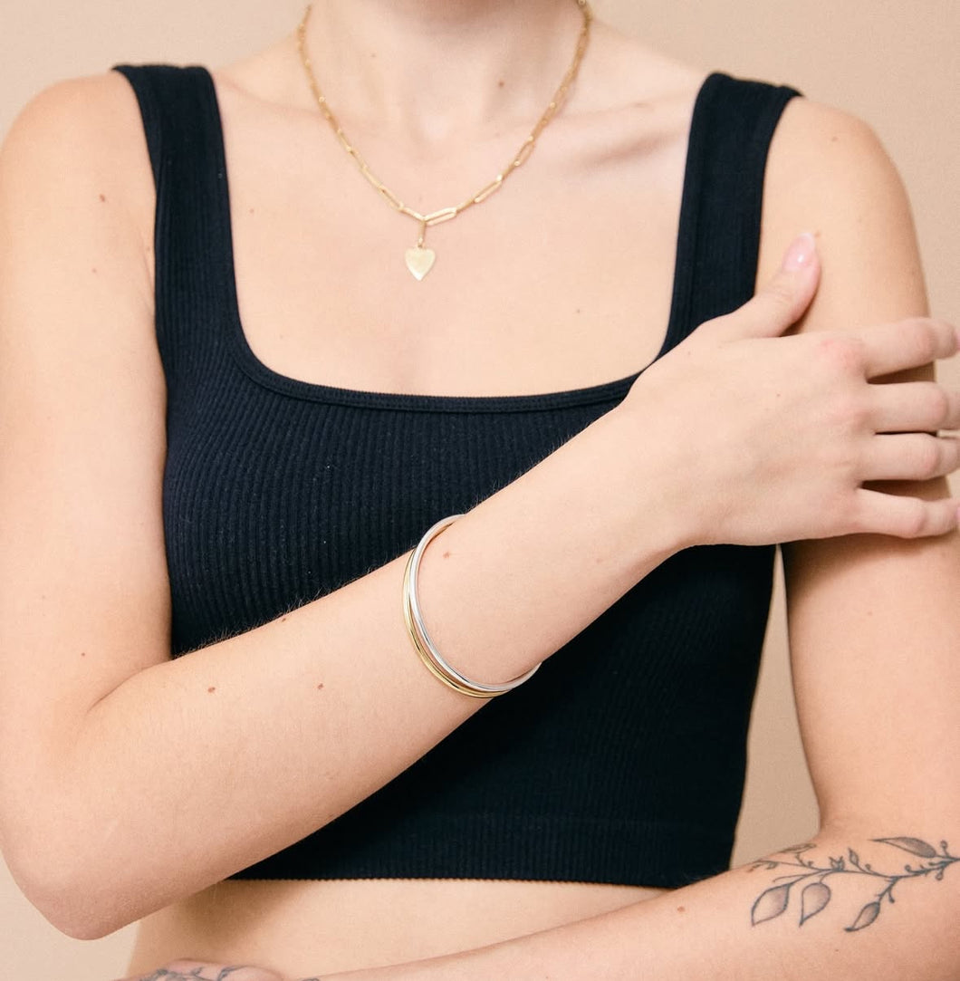 Paperclip Heart Necklace