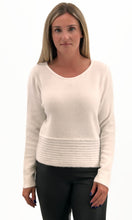 Load image into Gallery viewer, Reversible Knit Sweater - Off White
