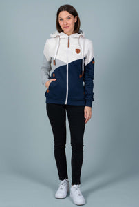 Wanakome Roxette Hoodie - Oxford Blue Mix