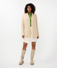 Load image into Gallery viewer, Boucle Cardigan- Off White
