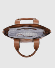 Load image into Gallery viewer, Windsor Laptop Bag- Tan
