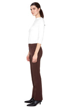 Load image into Gallery viewer, Up! Solid Ponte Pant - Brown
