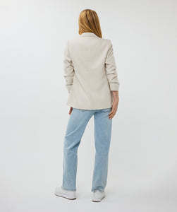 Linen Look Blazer