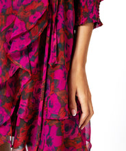 Load image into Gallery viewer, Floral Wilding Wrap Dress
