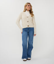 Load image into Gallery viewer, Fancy Button Cardigan
