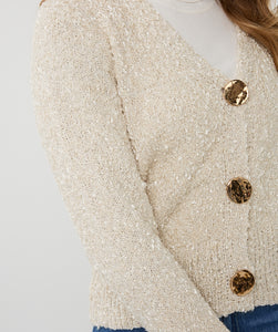 Fancy Button Cardigan