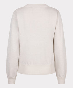 Lurex Button Embelished Knit