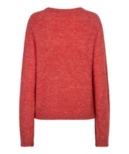 Load image into Gallery viewer, Heart Button Cardigan - Raspberry
