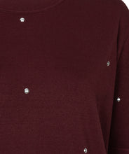 Load image into Gallery viewer, Studded Knit - Merlot
