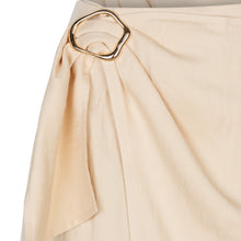 Load image into Gallery viewer, Wrap Short Skirt with Buckle

