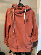 Load image into Gallery viewer, Wanakome Athena Zip Up Hoodie - Burnt Red
