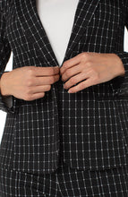 Load image into Gallery viewer, Liverpool Fitted Blazer - Black and White
