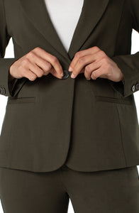 Liverpool Fitted Blazer - Forest Night