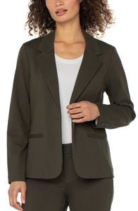 Liverpool Fitted Blazer - Forest Night