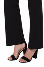 Load image into Gallery viewer, Kelsey Knit Flare Trouser - Black

